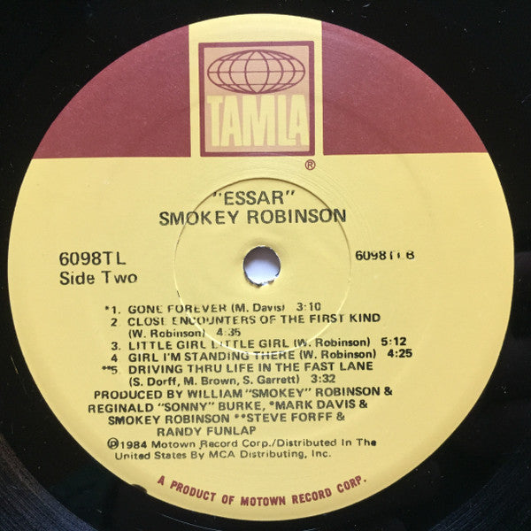 Smokey Robinson – Essar US Pressing -Sealed