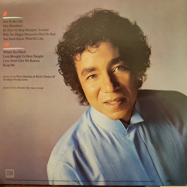 Smokey Robinson – One Heartbeat 1970 Pressing VinylPursuit.com
