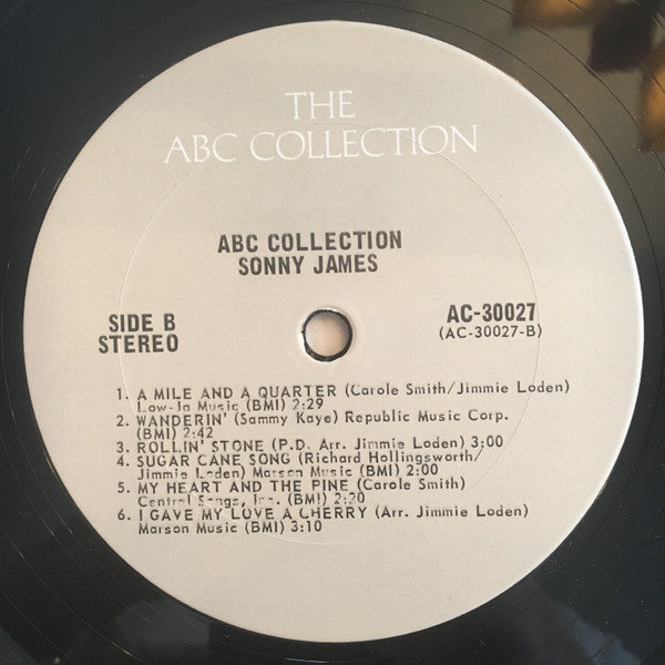 Sonny James – The ABC Collection - US 1977 Original, Bargain!