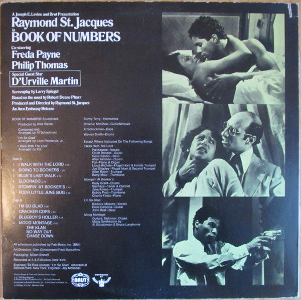 Sonny Terry & Brownie McGhee – Book Of Numbers Original Motion Picture Soundtrack Recording US Pressing