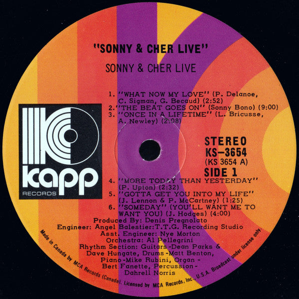 Sonny & Cher – Sonny & Cher Live