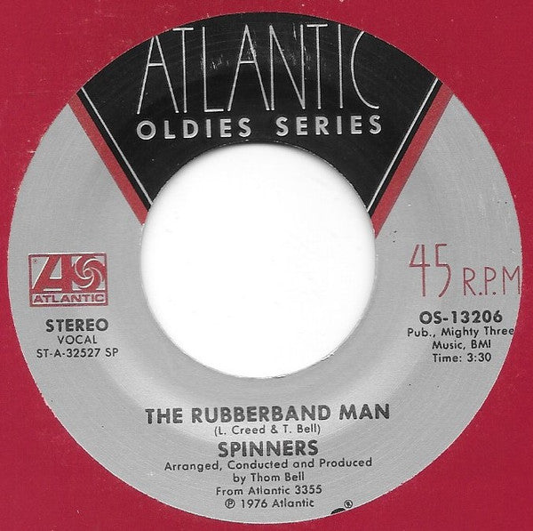 Spinners The Rubberband Man / If You Wanna Do A Dance Reissue Vinyl