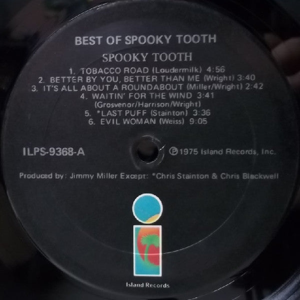 Spooky Tooth – The Best Of - 1975 Original, Bargain!