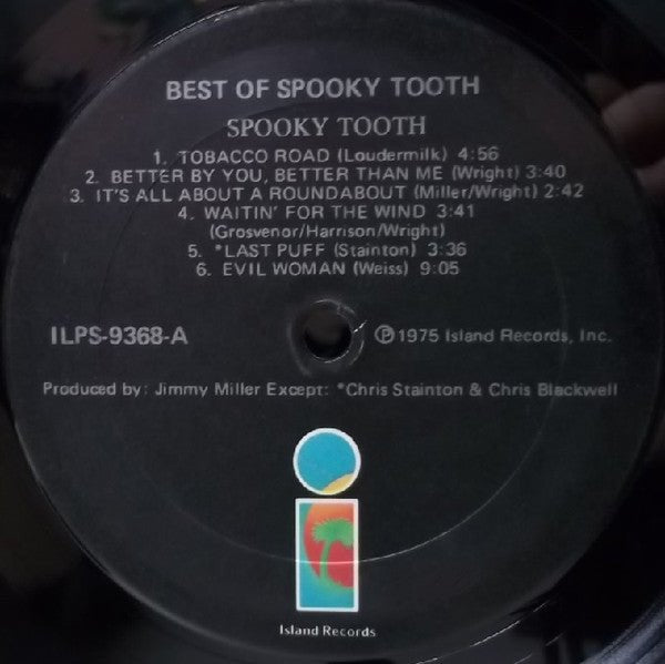 Spooky Tooth – The Best Of Spooky Tooth - Vinyl Pursuit Inc