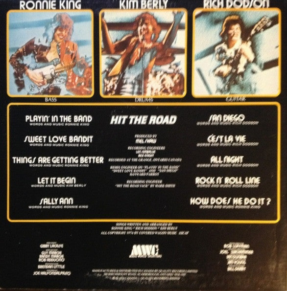 Stampeders – Hit The Road - 1976 Original - Vinyl Pursuit Inc