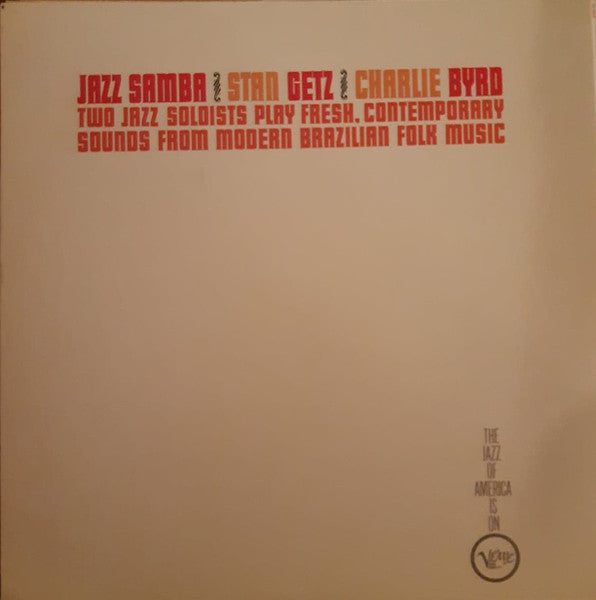 Stan Getz, Charlie Byrd – Jazz Samba - 1962 Original!