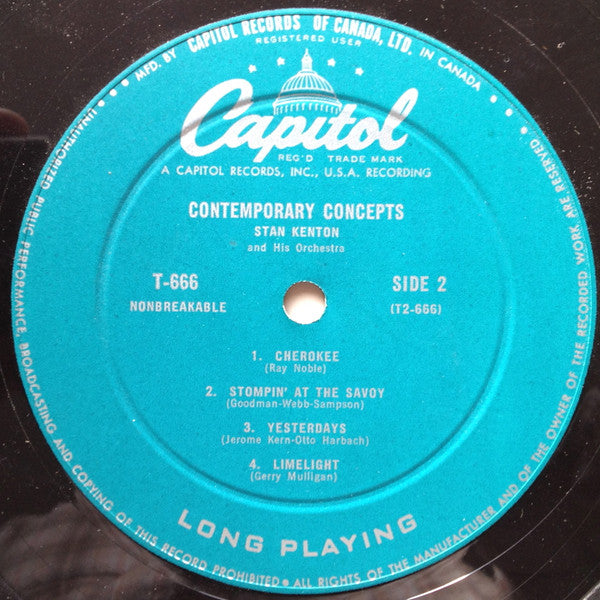 Stan Kenton – Contemporary Concepts