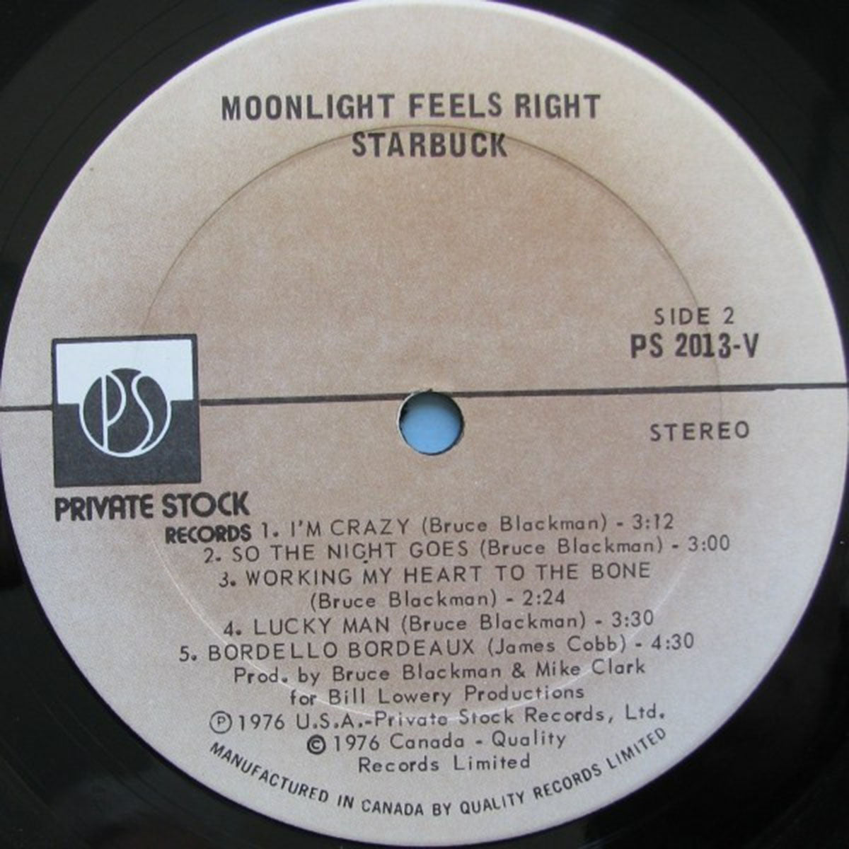 Starbuck – Moonlight Feels Right - 1976