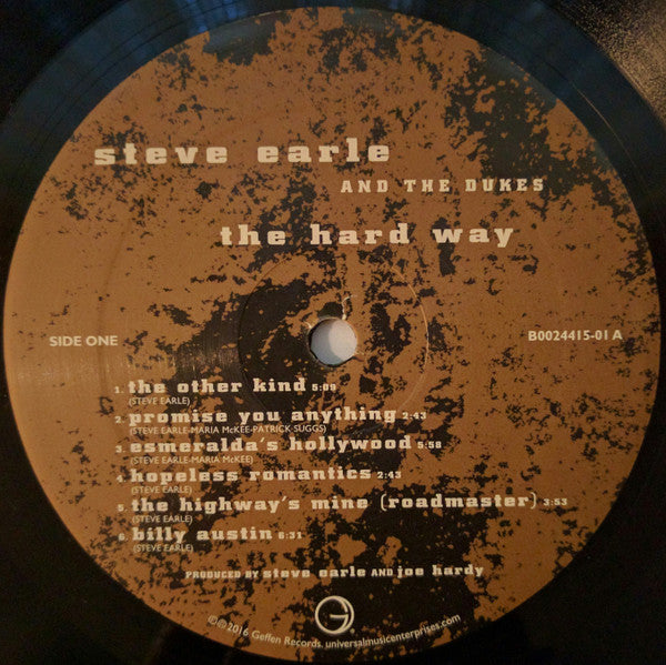 Steve Earle And The Dukes – The Hard Way US Pressing