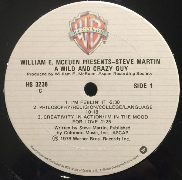 Steve Martin – A Wild And Crazy Guy - 1978 Original
