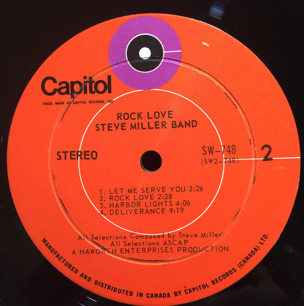 Steve Miller Band – Rock Love