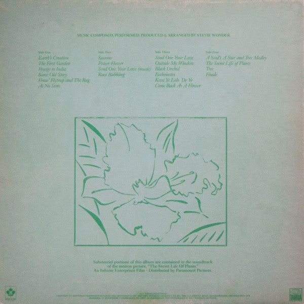 Stevie Wonder – Journey Through The Secret Life Of Plants - 1979 Original - Vinyl Pursuit Inc