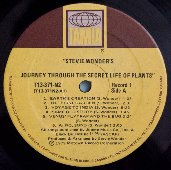 Stevie Wonder – Journey Through The Secret Life Of Plants - 1979 Original - Vinyl Pursuit Inc