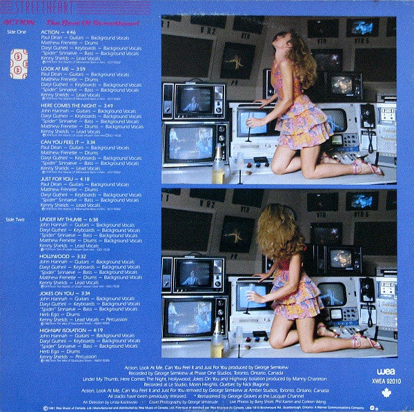 Streetheart – Action - The Best Of Streetheart - 1981 Original Pressing