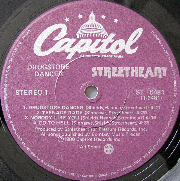 Streetheart – Drugstore Dancer VinylPursuit.com