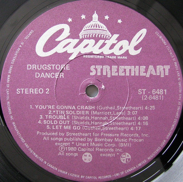 Streetheart – Drugstore Dancer VinylPursuit.com