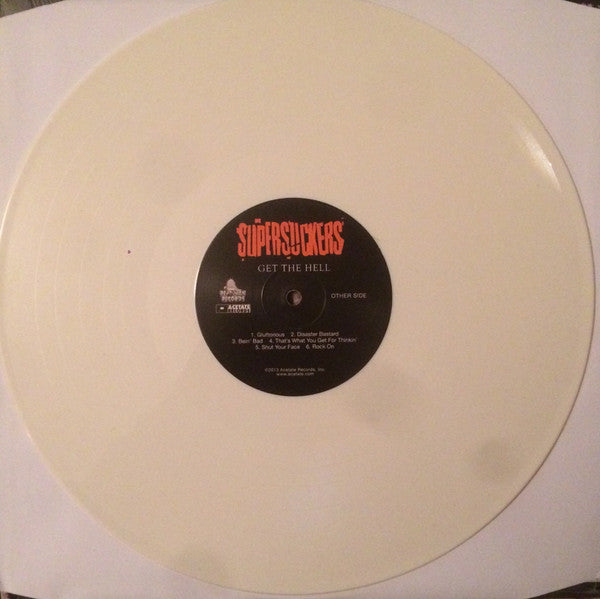 Supersuckers – Get The Hell - Limited Edition White Vinyl - Vinyl Pursuit Inc