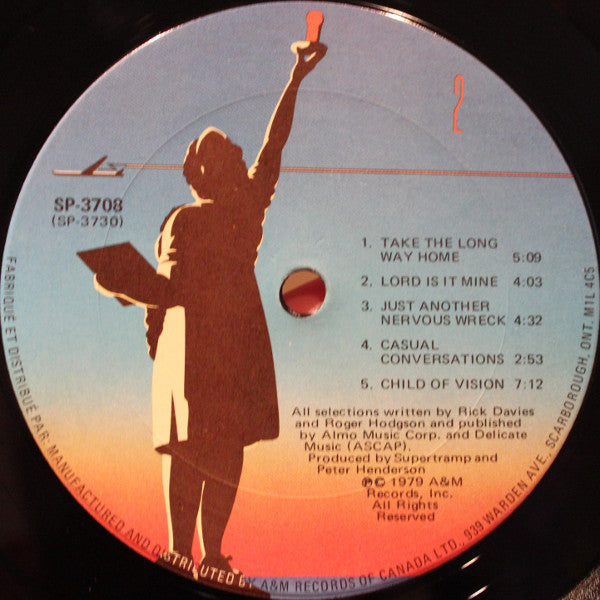 Supertramp – Breakfast In America - 1979 Original