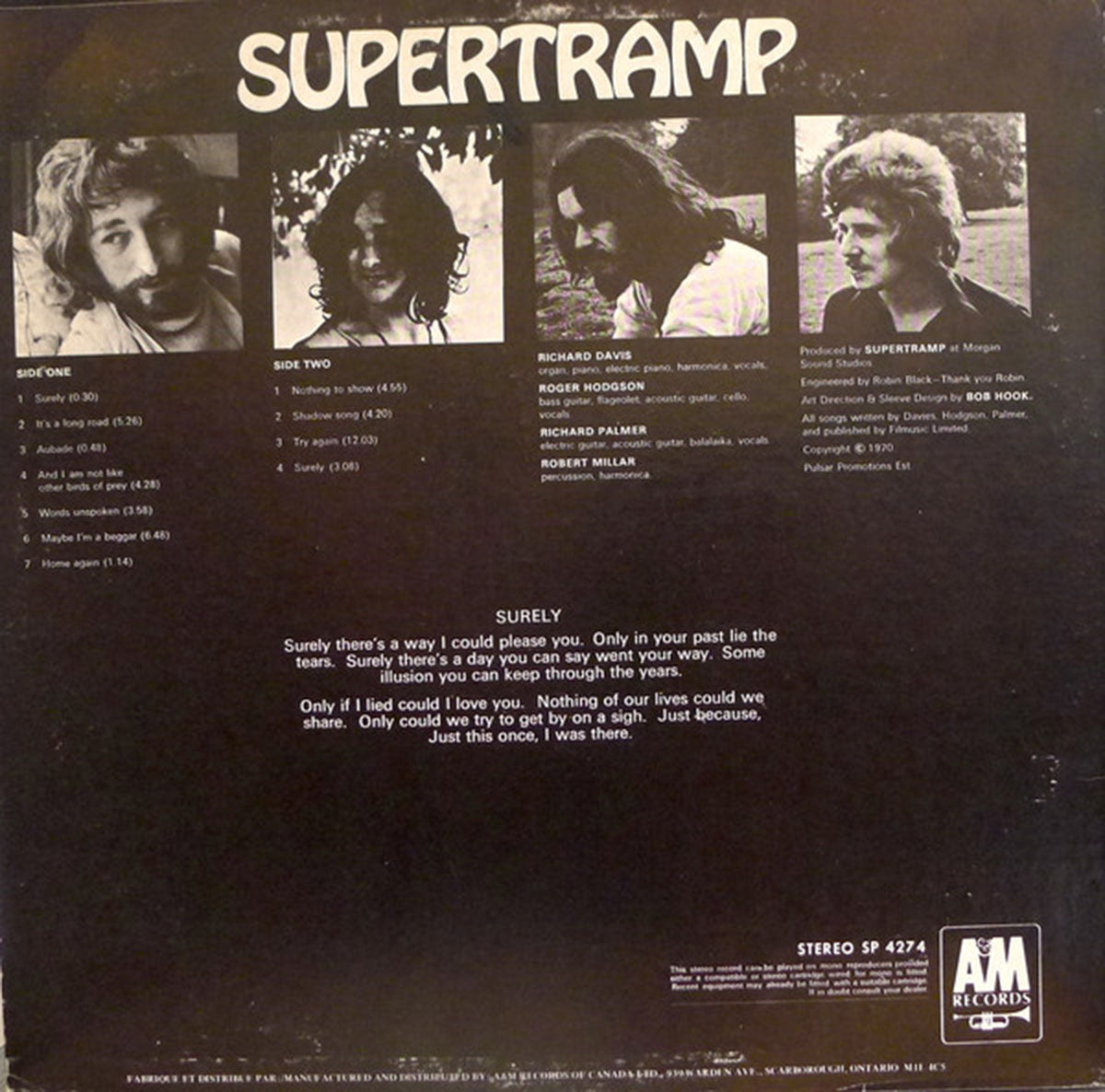 Supertramp – Supertramp