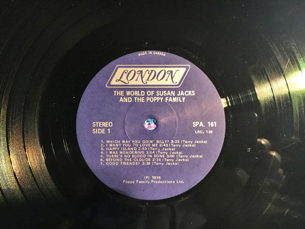Susan Jacks And The Poppy Family – The World Of Susan Jacks And The Poppy Family