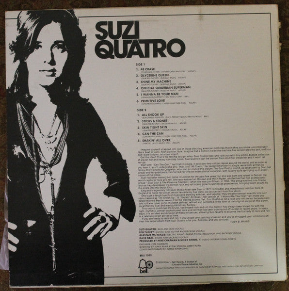 Suzi Quatro – Suzi Quatro - 1974 Original!