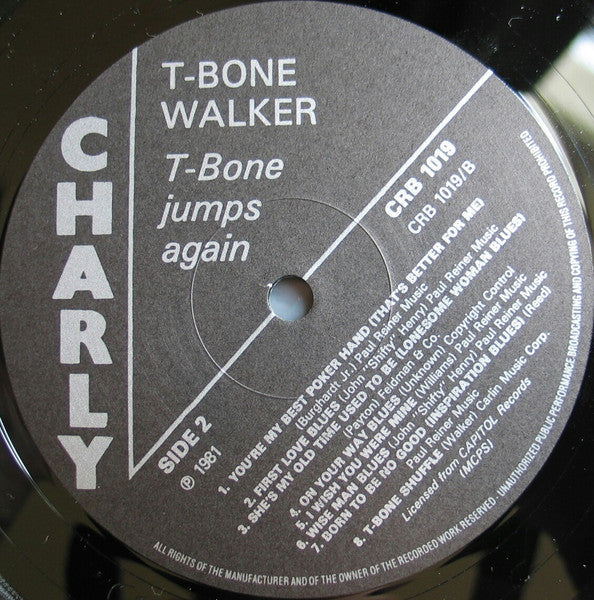 T-Bone Walker – T-Bone Jumps Again UK Pressing