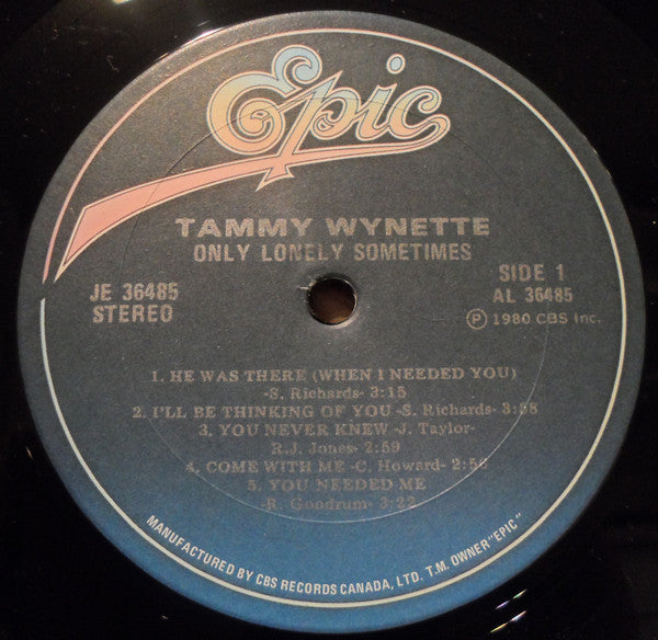Tammy Wynette – Only Lonely Sometimes