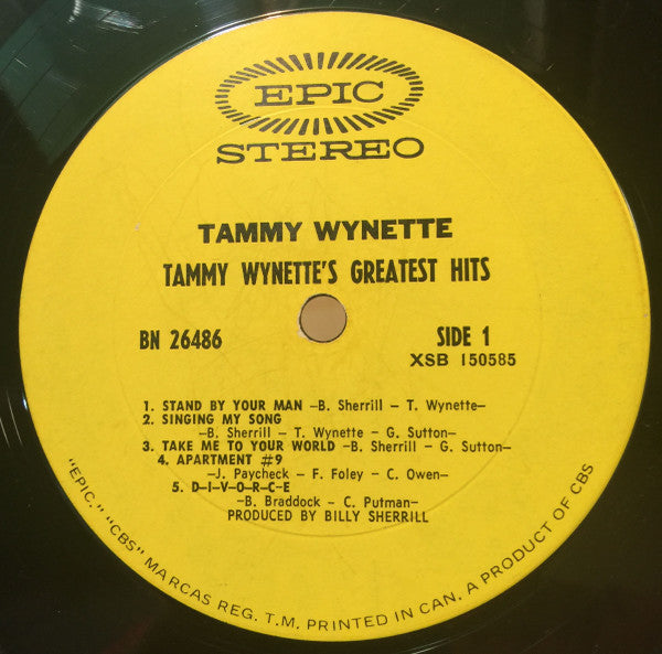 Tammy Wynette – Tammy's Greatest Hits