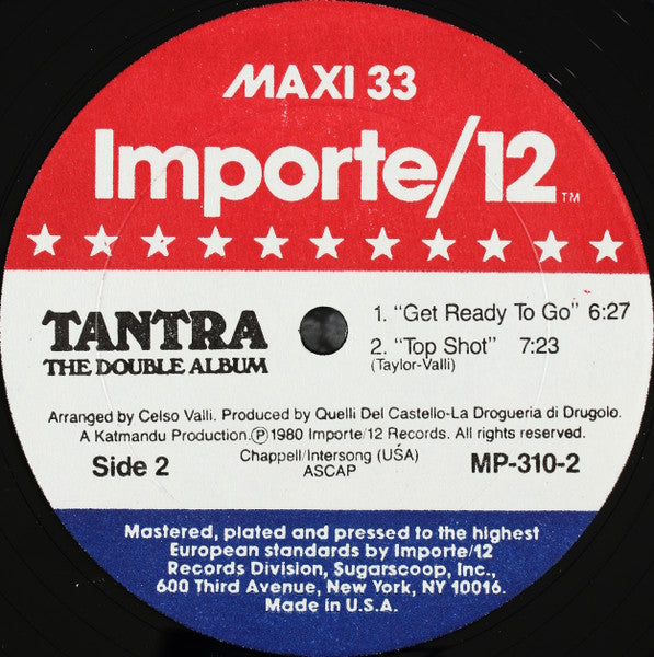 Tantra – The Double Album US Pressing