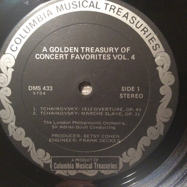 1812 Overture / March Slav / Romeo And Juliet - US Pressing