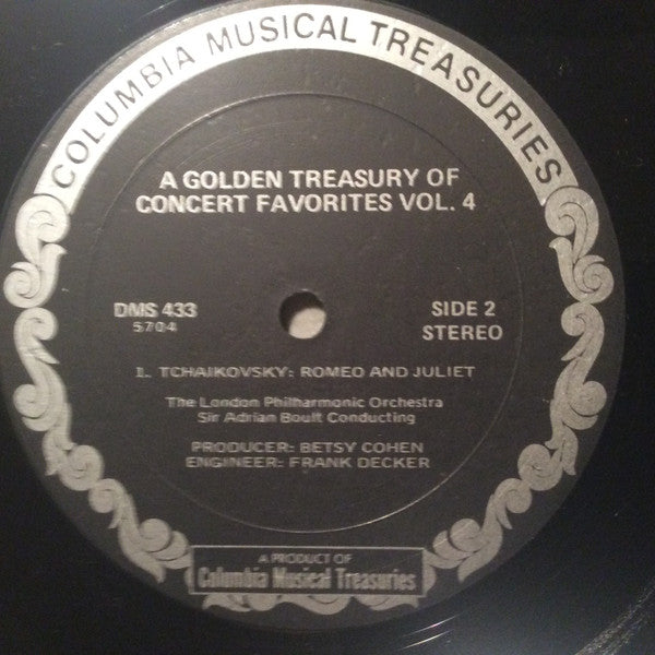 1812 Overture / March Slav / Romeo And Juliet - US Pressing
