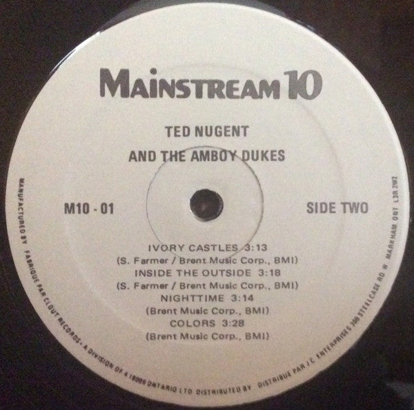 Ted Nugent And The Amboy Dukes - 1982 Original