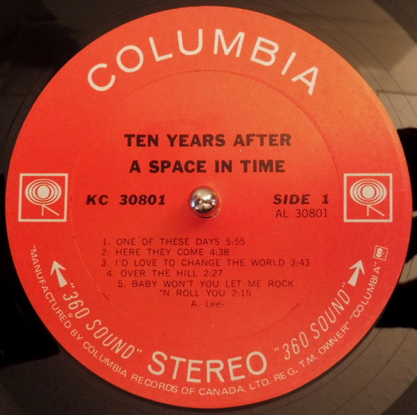 Ten Years After – A Space In Time