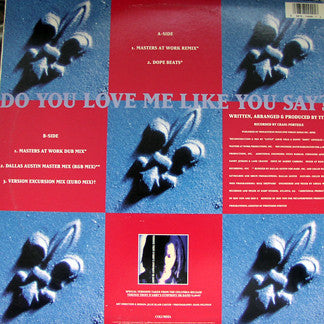 Terence Trent D'Arby – Do You Love Me Like You Say? US Pressing