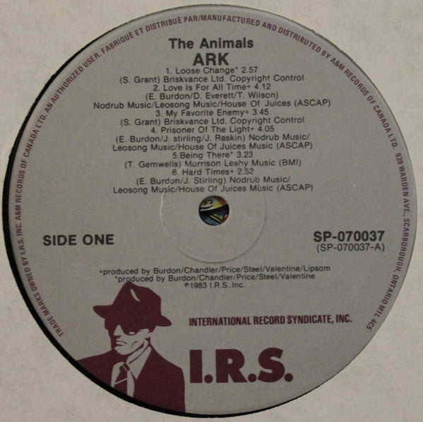 The Animals – Ark - 1983 Original Pressing