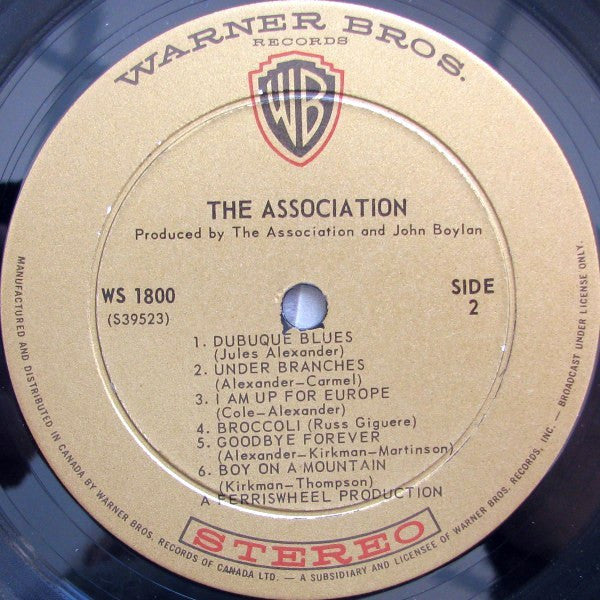 The Association – The Association - 1970 - Bargain! - Vinyl Pursuit Inc 