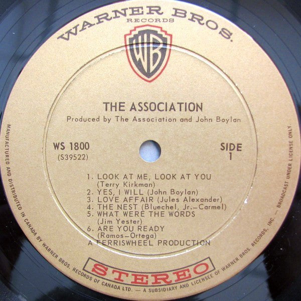 The Association – The Association - 1970 - Bargain! - Vinyl Pursuit Inc 