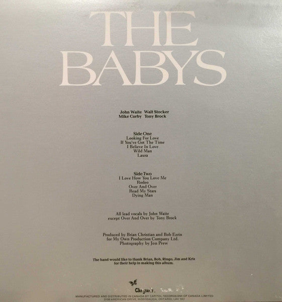 The Babys – The Babys