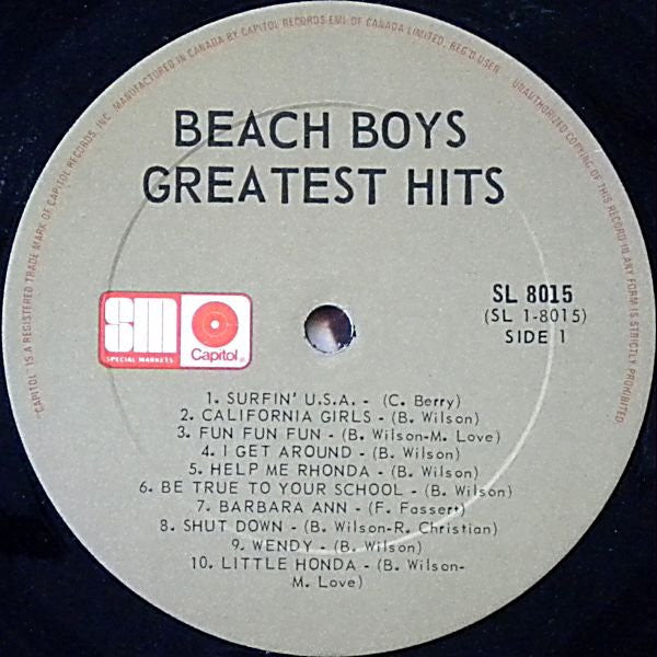 The Beach Boys – 20 Greatest Hits - 1979 Original Pressing