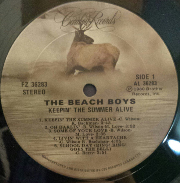 The Beach Boys – Keepin' The Summer Alive - 1980 Original, Bargain!