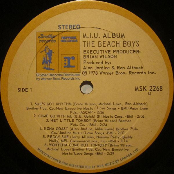 The Beach Boys – M.I.U. Album