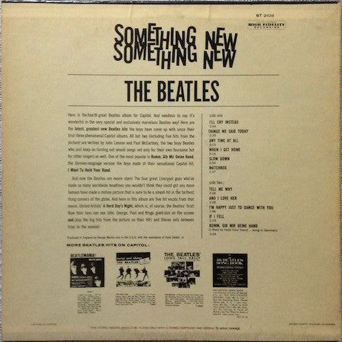 The Beatles – Something New