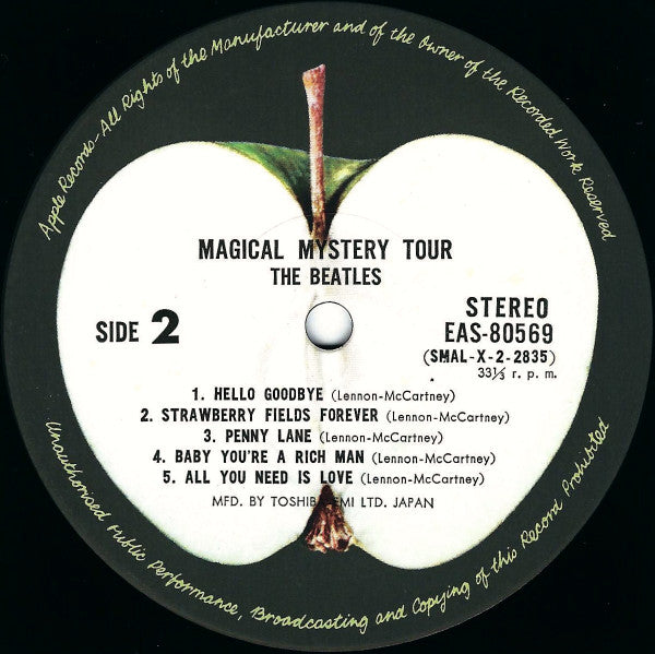 The Beatles – Magical Mystery Tour - 1976 Japanese Pressing, Complete!