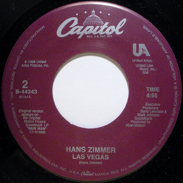 The Belle Stars / Hans Zimmer – Iko Iko / La US Pressing