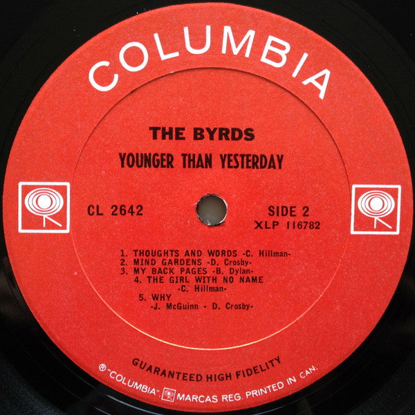The Byrds – Younger Than Yesterday 1967 MONO Pressing VinylPursuit.com