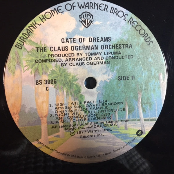 The Claus Ogerman Orchestra – Gate Of Dreams - 1977