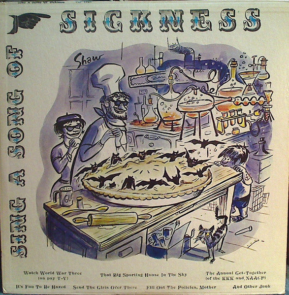 The Crown City Four – Sing A Song Of Sickness US Pressing
