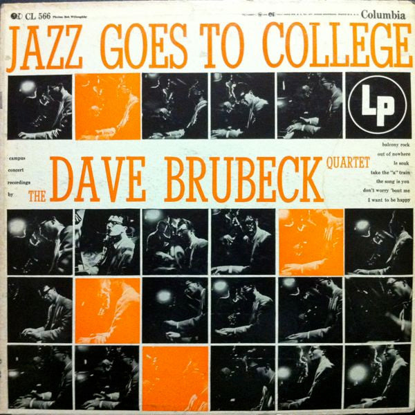 The Dave Brubeck Quartet – Jazz Goes To College US Pressing