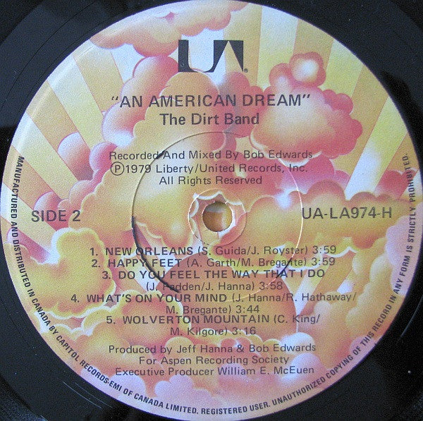 The Dirt Band – An American Dream - 1979 Original - Vinyl Pursuit Inc