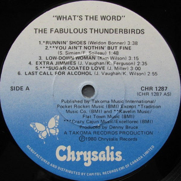 The Fabulous Thunderbirds – What's The Word